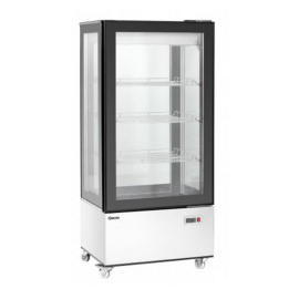 VITRINA REFRIGERADA JAMECO 4 CARAS DE VIDRIO